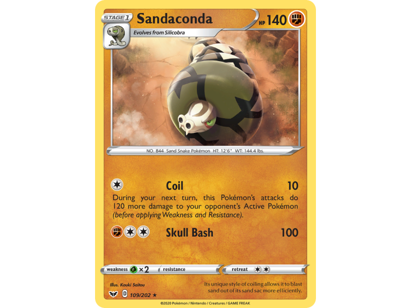 Sandaconda (Reverse Holo)