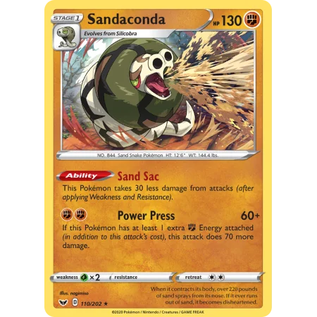 Sandaconda (Reverse Holo)