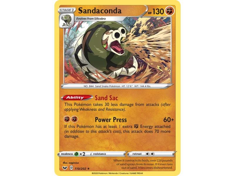 Sandaconda (Reverse Holo)