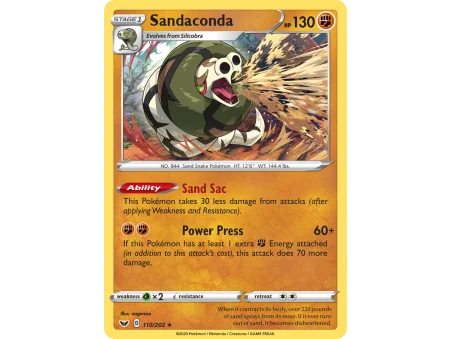 Sandaconda (Reverse Holo)