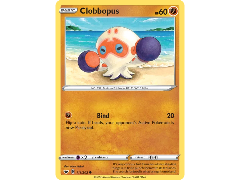 Clobbopus (Reverse Holo)