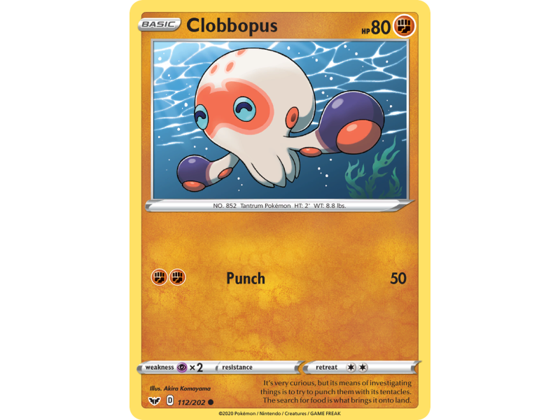 Clobbopus (Reverse Holo)