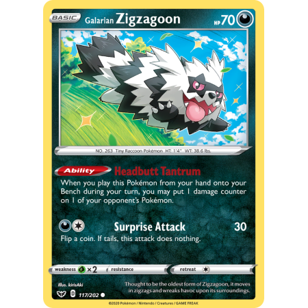 Galarian Zigzagoon