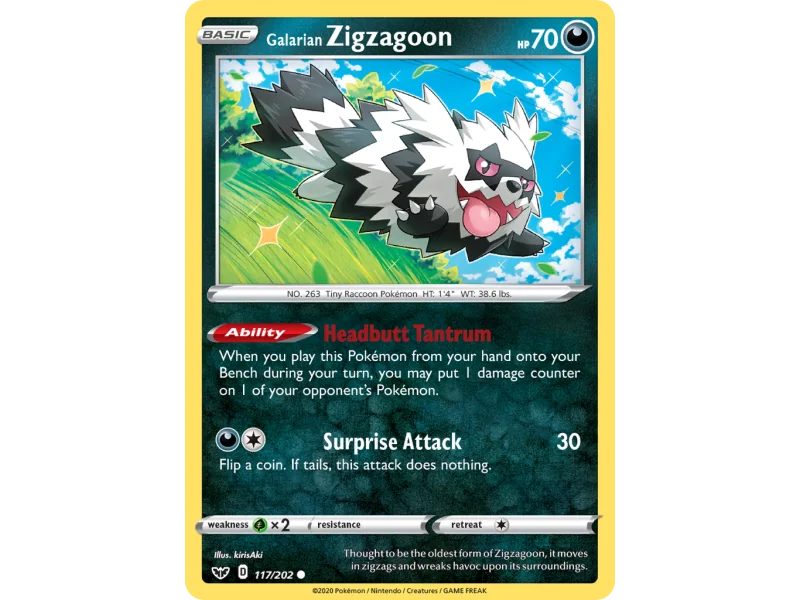 Galarian Zigzagoon