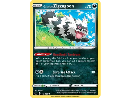 Galarian Zigzagoon (Reverse Holo)