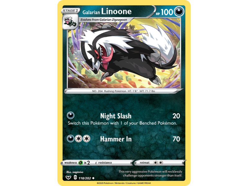 Galarian Linoone