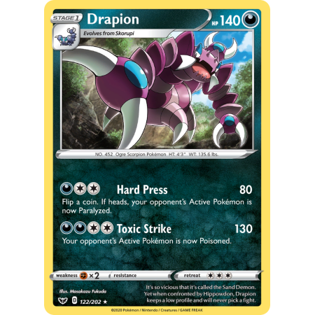 Drapion (Reverse Holo)