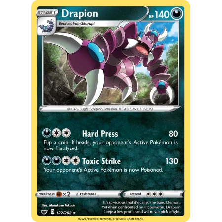 Drapion (Reverse Holo)