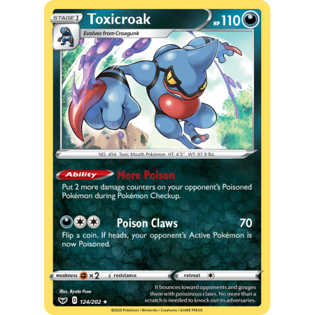 Toxicroak (Reverse Holo)