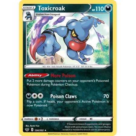 Toxicroak (Reverse Holo)