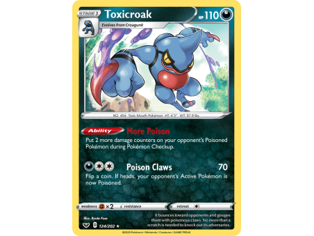Toxicroak (Reverse Holo)