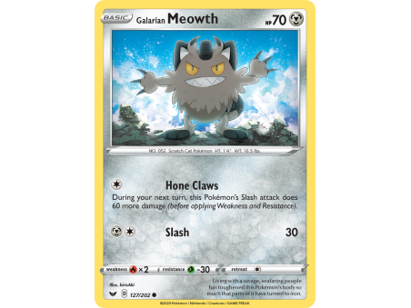 Galarian Meowth (Reverse Holo)