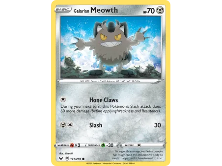 Galarian Meowth (Reverse Holo)