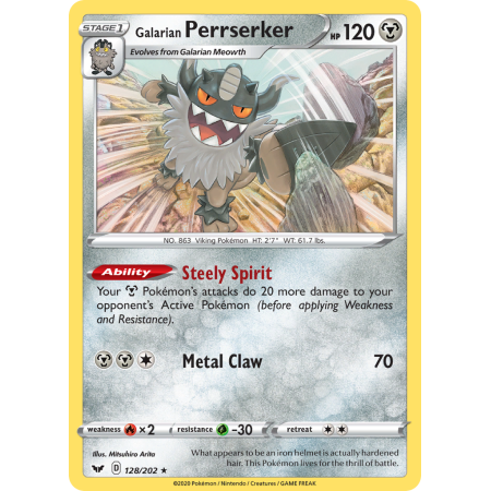 Galarian Perrserker (Holo)