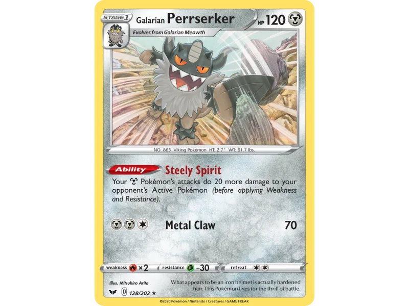 Galarian Perrserker (Holo)