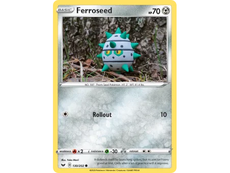 Ferroseed (Reverse Holo)