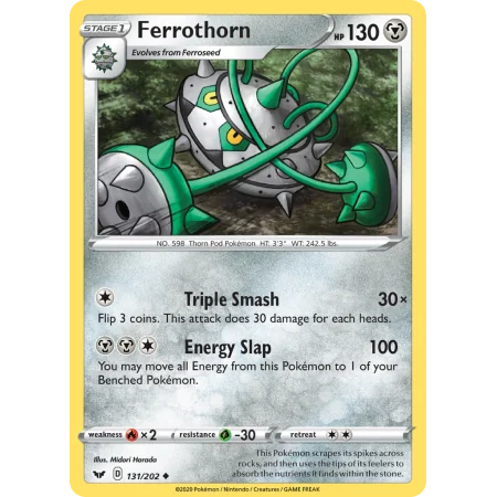 Ferrothorn (Reverse Holo)