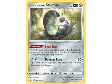 Galarian Stunfisk (Reverse Holo)