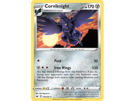 Corviknight (Reverse Holo)