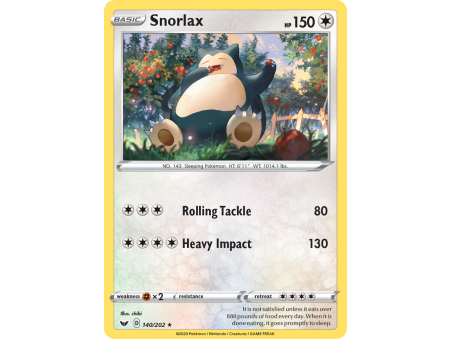 Snorlax (Reverse Holo)