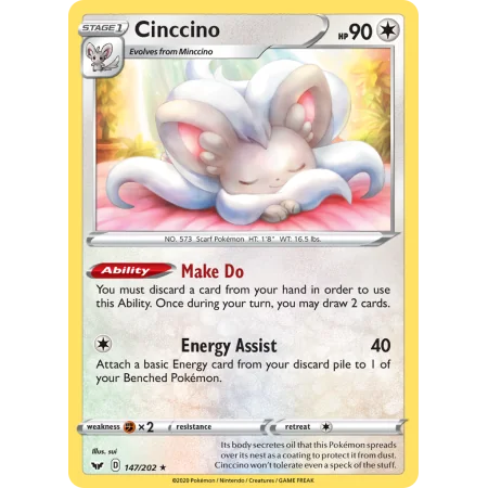 Cinccino (Reverse Holo)