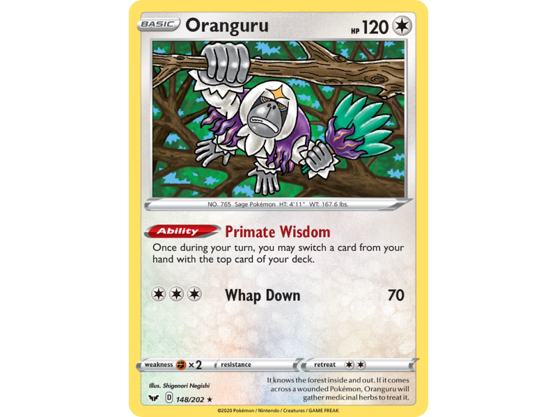 Oranguru (Reverse Holo)
