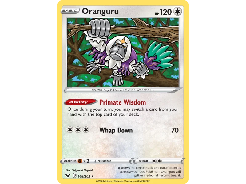 Oranguru (Reverse Holo)