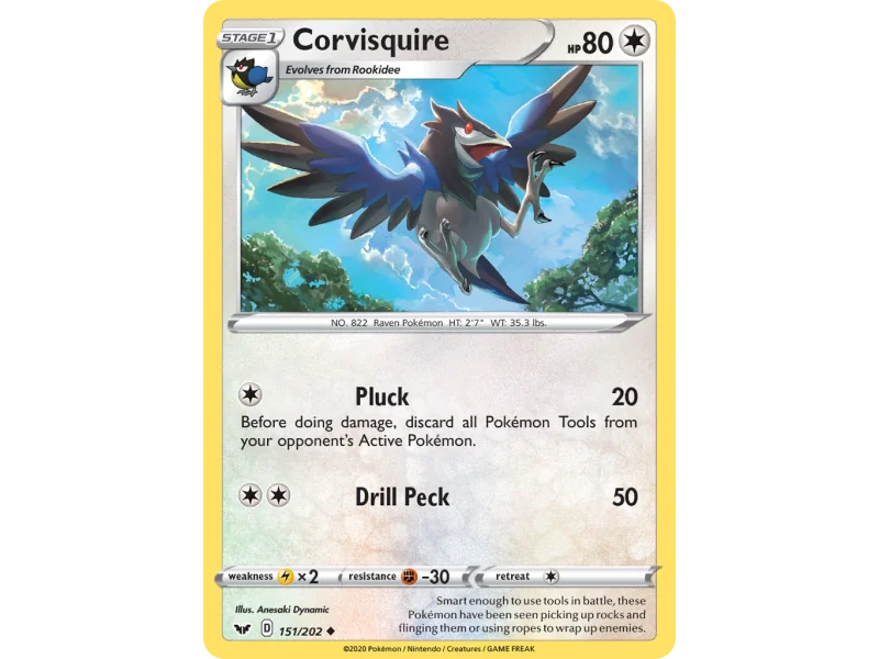 Corvisquire (Reverse Holo)