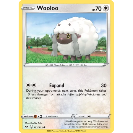 Wooloo (Reverse Holo)