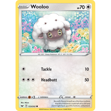 Wooloo (Reverse Holo)