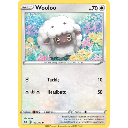 Wooloo (Reverse Holo)