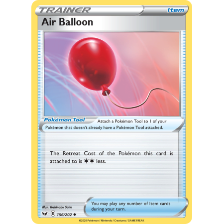 Air Balloon (Reverse Holo)