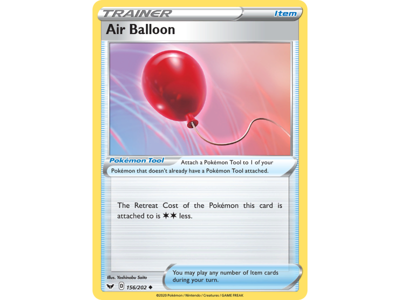 Air Balloon (Reverse Holo)