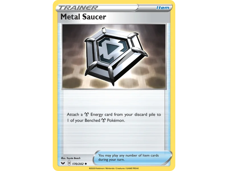 Metal Saucer