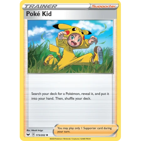 Poké Kid (Reverse Holo)