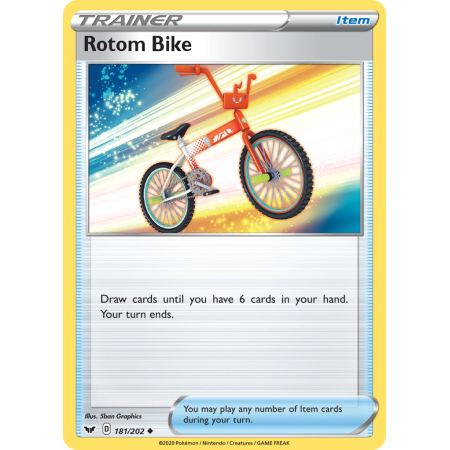 Rotom Bike (Reverse Holo)