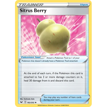 Sitrus Berry (Reverse Holo)