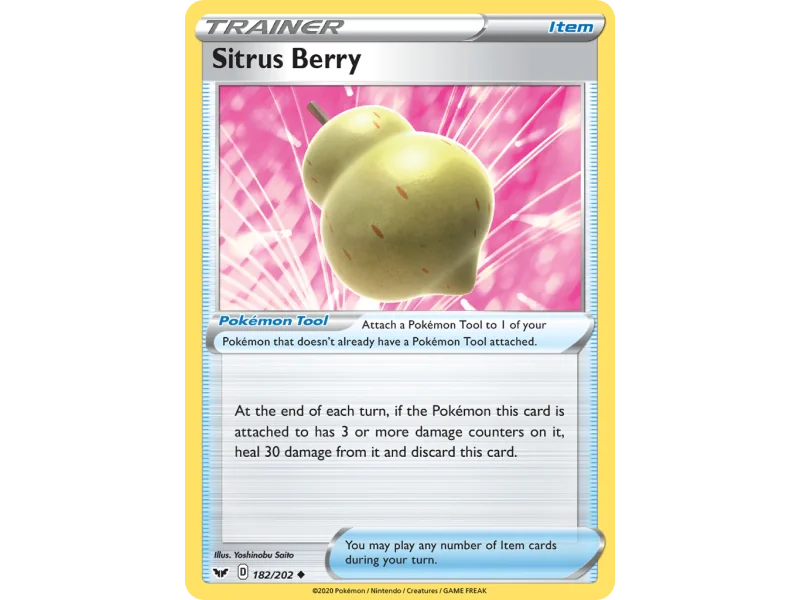 Sitrus Berry (Reverse Holo)