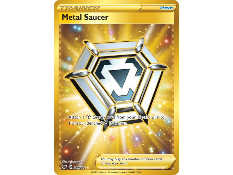 Metal Saucer