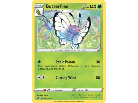 Butterfree (Reverse Holo)