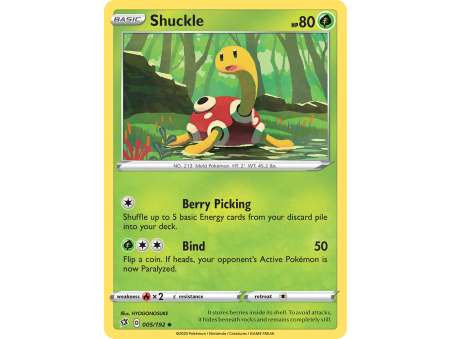 Shuckle (Reverse Holo)