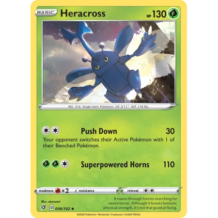 Heracross (Reverse Holo)