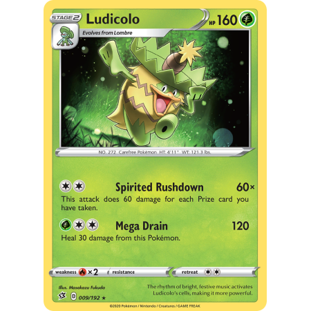 Ludicolo (Reverse Holo)
