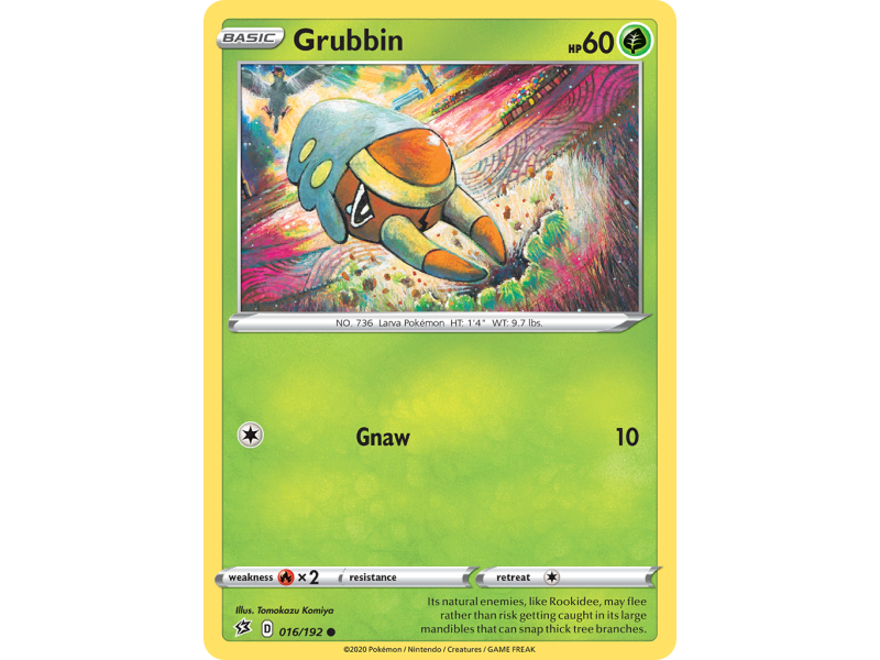 Grubbin (Reverse Holo)