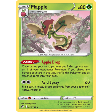 Flapple (Reverse Holo)