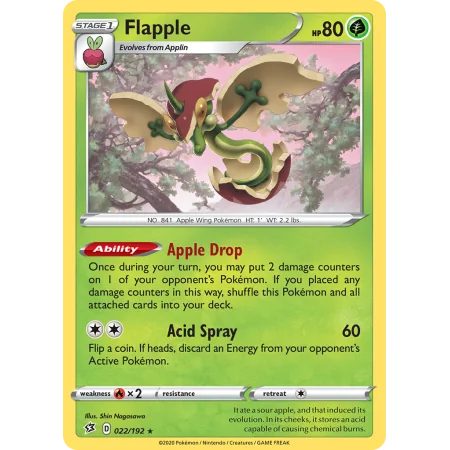 Flapple (Reverse Holo)
