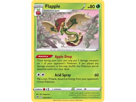 Flapple (Reverse Holo)