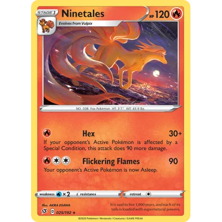 Ninetales (Reverse Holo)