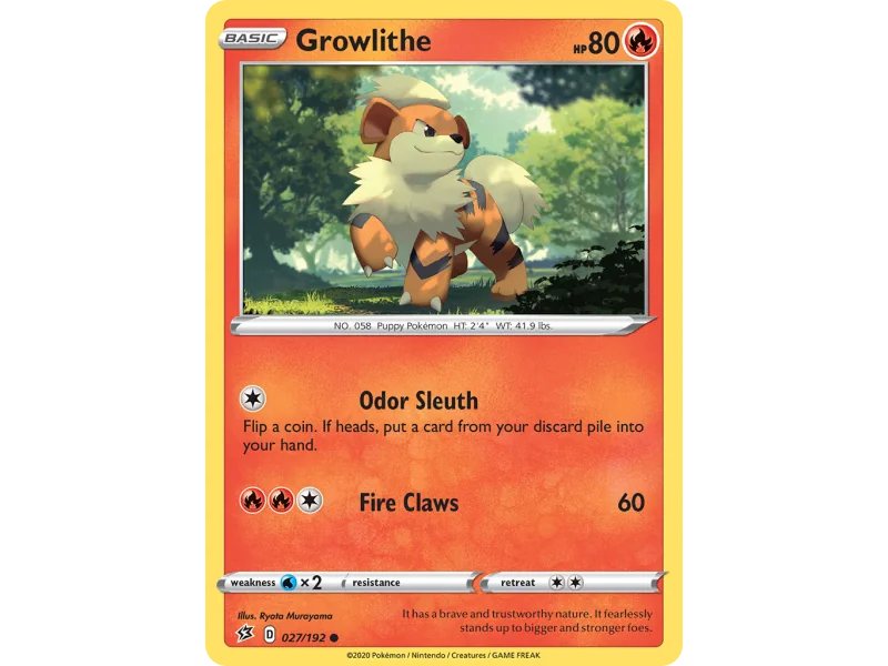 Growlithe (Reverse Holo)