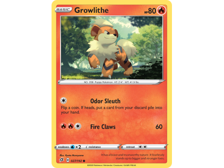 Growlithe (Reverse Holo)